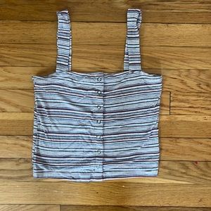 Striped tank top